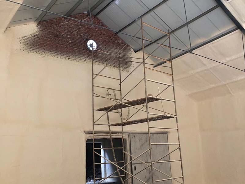 聚氨酯车间保温隔热工程的施工方法